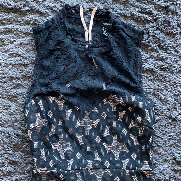 Black Lace Dress from Forever 21 - Picture 2 of 9